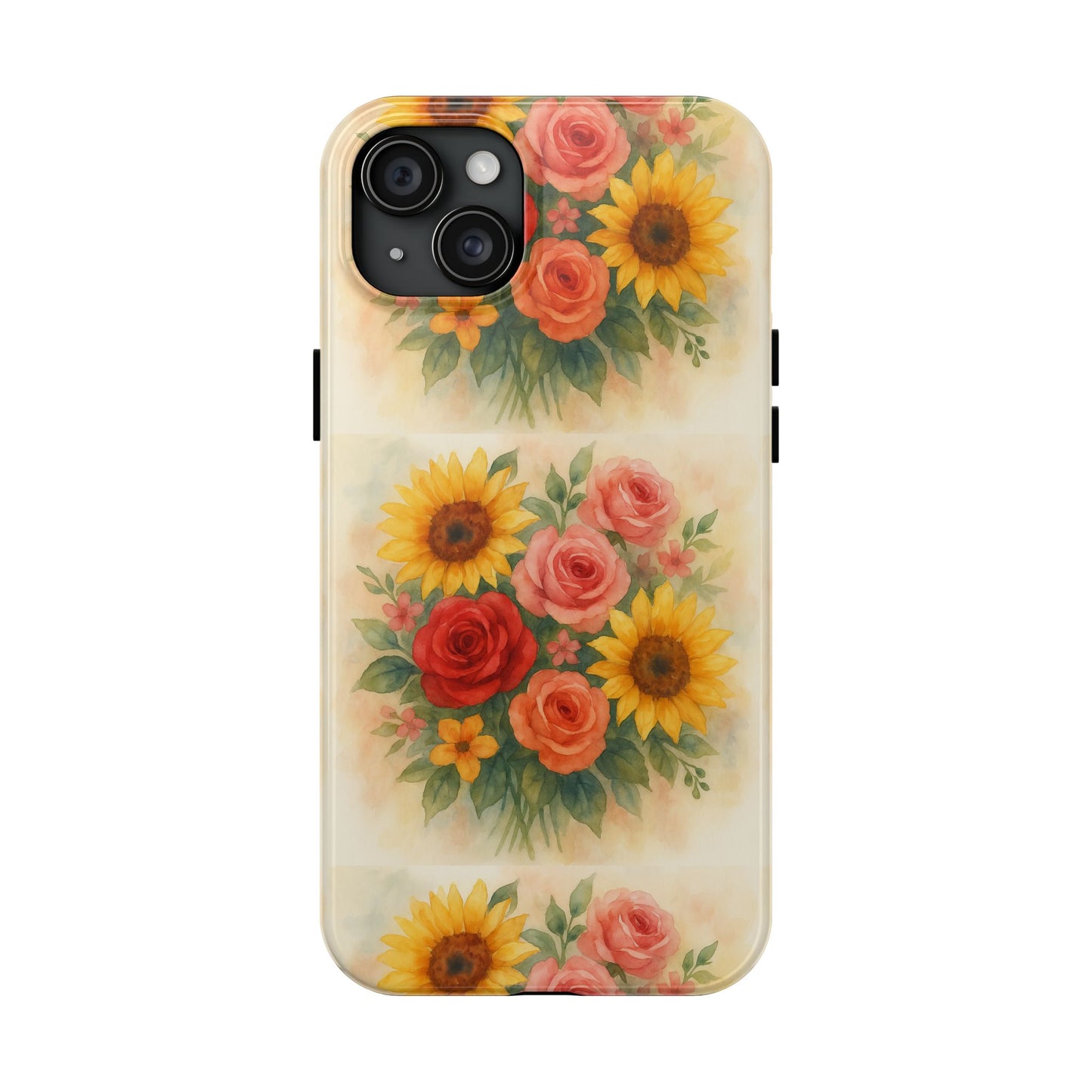 Floral Tough Phone Cases | Vibrant Flower Design, Durable Protection, Gift for Her, Floral Art Print, Phone Accessories