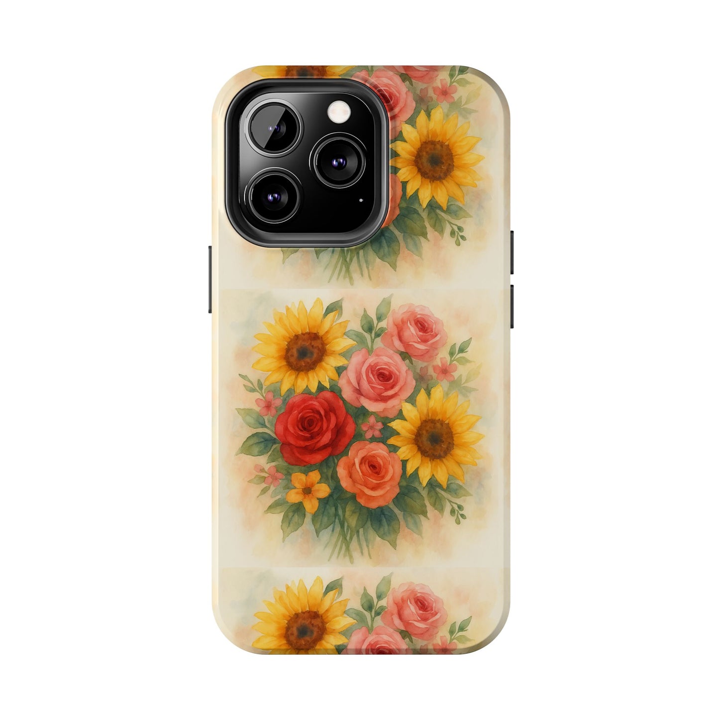 Floral Tough Phone Cases | Vibrant Flower Design, Durable Protection, Gift for Her, Floral Art Print, Phone Accessories