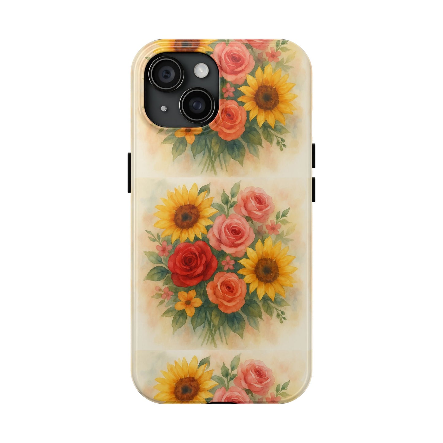 Floral Tough Phone Cases | Vibrant Flower Design, Durable Protection, Gift for Her, Floral Art Print, Phone Accessories