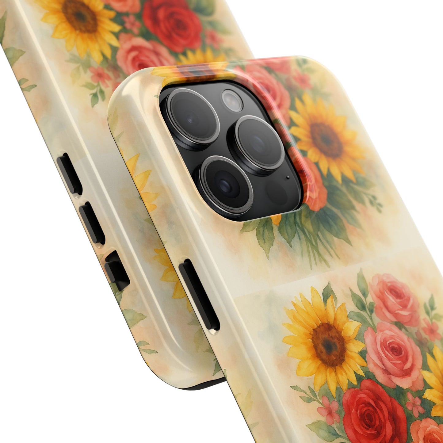 Floral Tough Phone Cases | Vibrant Flower Design, Durable Protection, Gift for Her, Floral Art Print, Phone Accessories