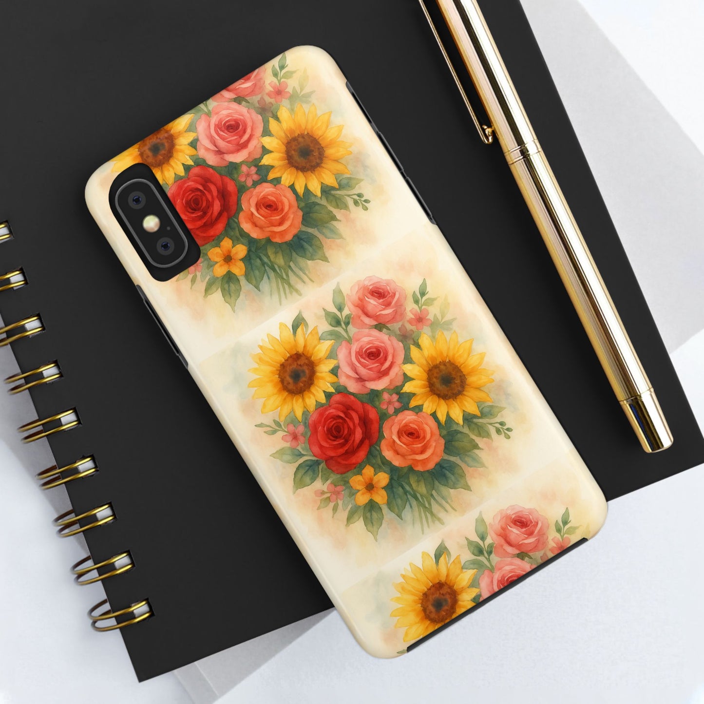 Floral Tough Phone Cases | Vibrant Flower Design, Durable Protection, Gift for Her, Floral Art Print, Phone Accessories