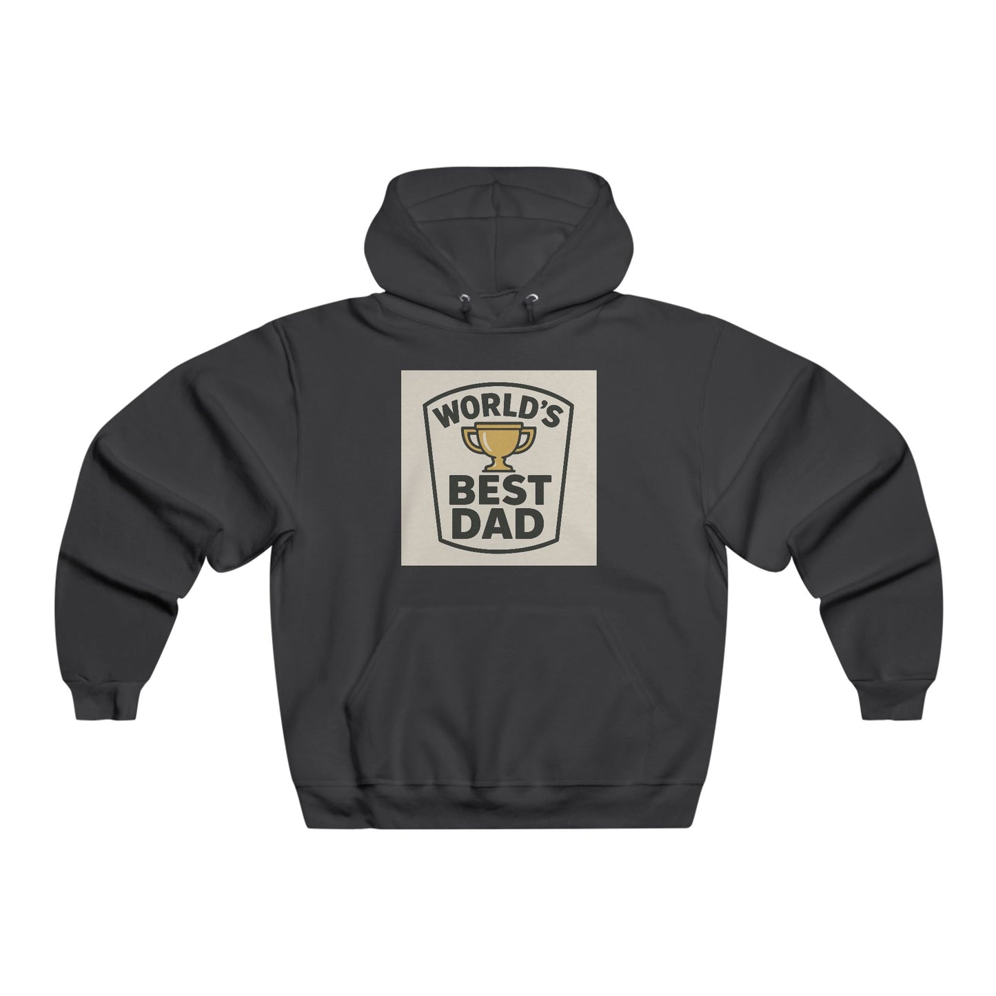 World's Best Dad Hooded Sweatshirt | Gift for Fathers Day, Dad's Birthday Sweatshirt, Cozy Family Wear, Proud Dad Outfit