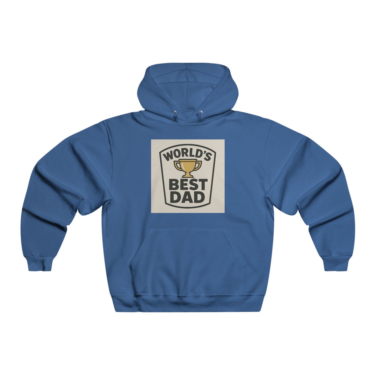 World's Best Dad Hooded Sweatshirt | Gift for Fathers Day, Dad's Birthday Sweatshirt, Cozy Family Wear, Proud Dad Outfit