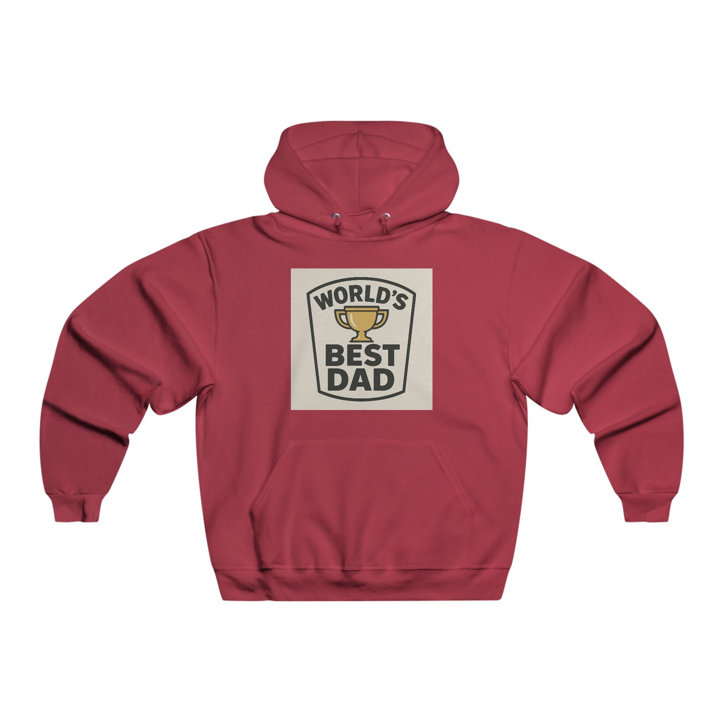 World's Best Dad Hooded Sweatshirt | Gift for Fathers Day, Dad's Birthday Sweatshirt, Cozy Family Wear, Proud Dad Outfit