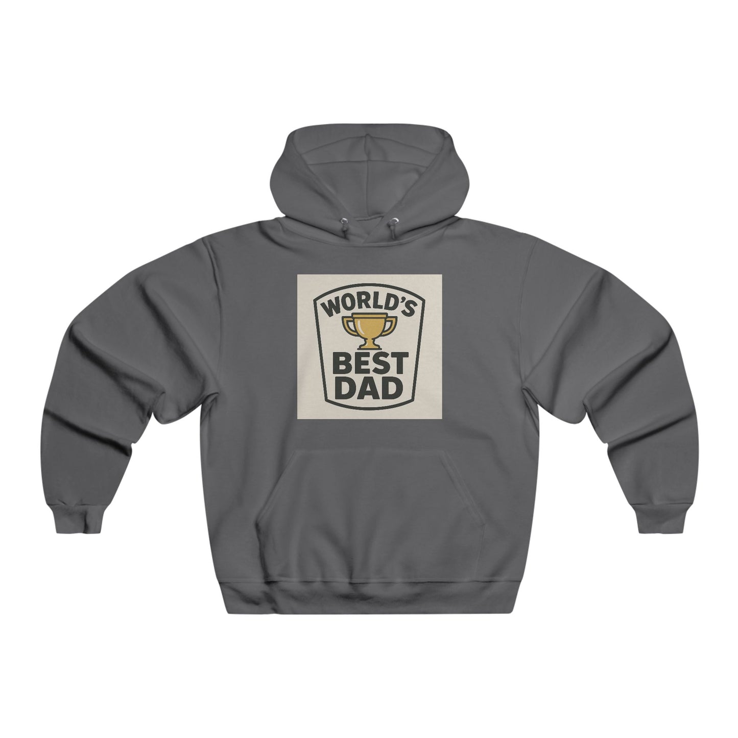 World's Best Dad Hooded Sweatshirt | Gift for Fathers Day, Dad's Birthday Sweatshirt, Cozy Family Wear, Proud Dad Outfit