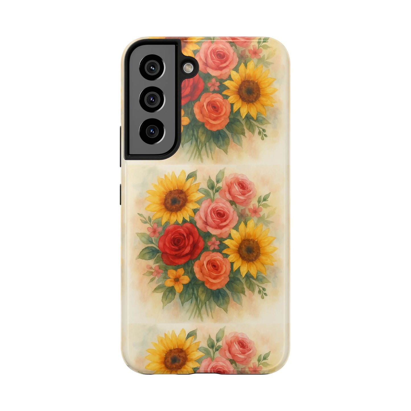 Floral Tough Phone Cases | Vibrant Flower Design, Durable Protection, Gift for Her, Floral Art Print, Phone Accessories