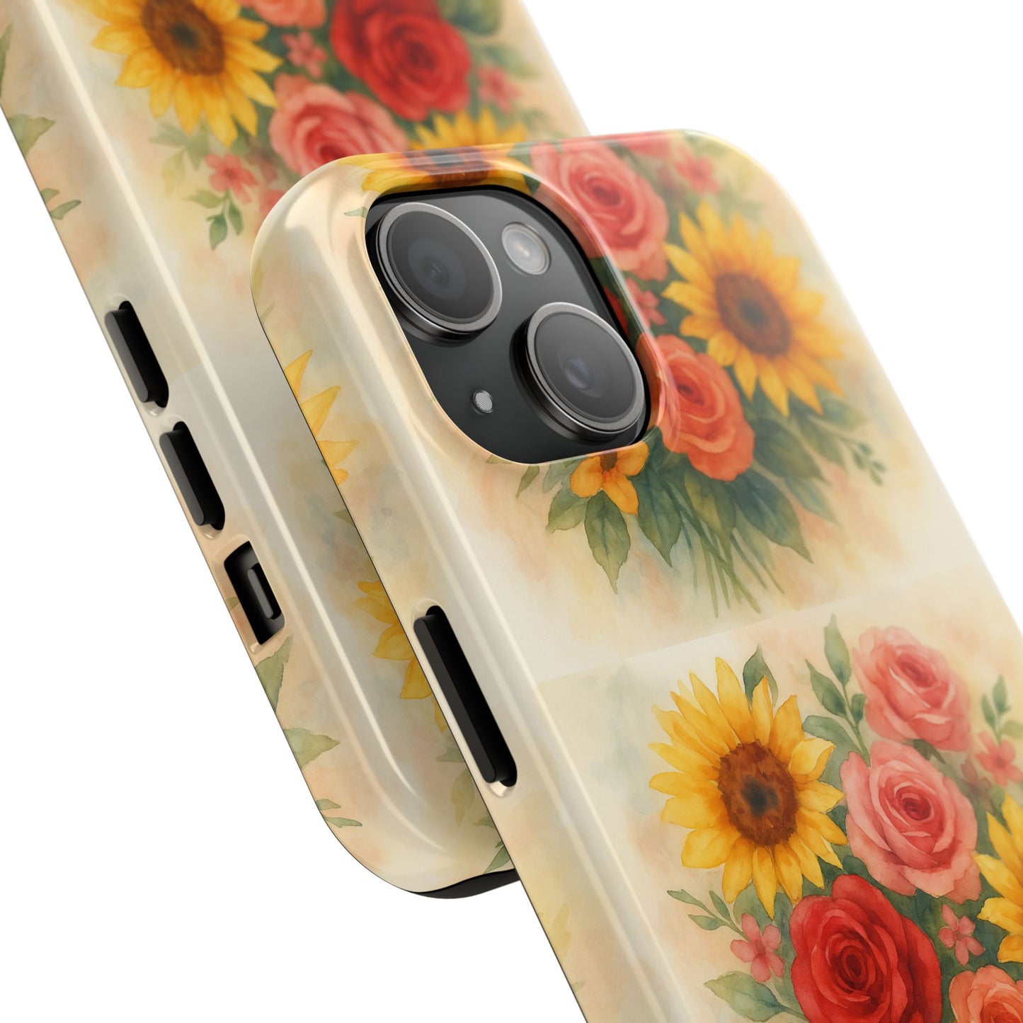 Floral Tough Phone Cases | Vibrant Flower Design, Durable Protection, Gift for Her, Floral Art Print, Phone Accessories