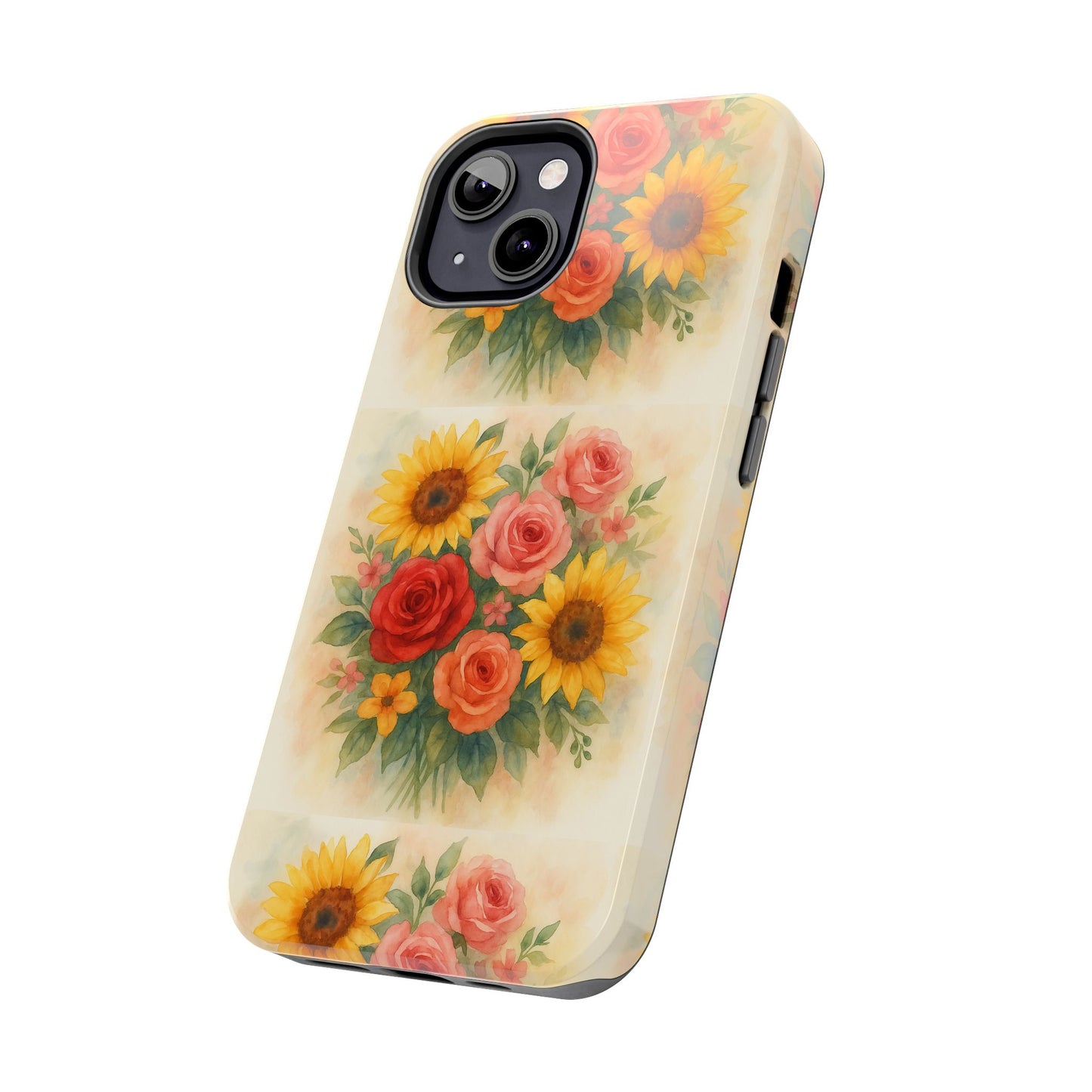 Floral Tough Phone Cases | Vibrant Flower Design, Durable Protection, Gift for Her, Floral Art Print, Phone Accessories