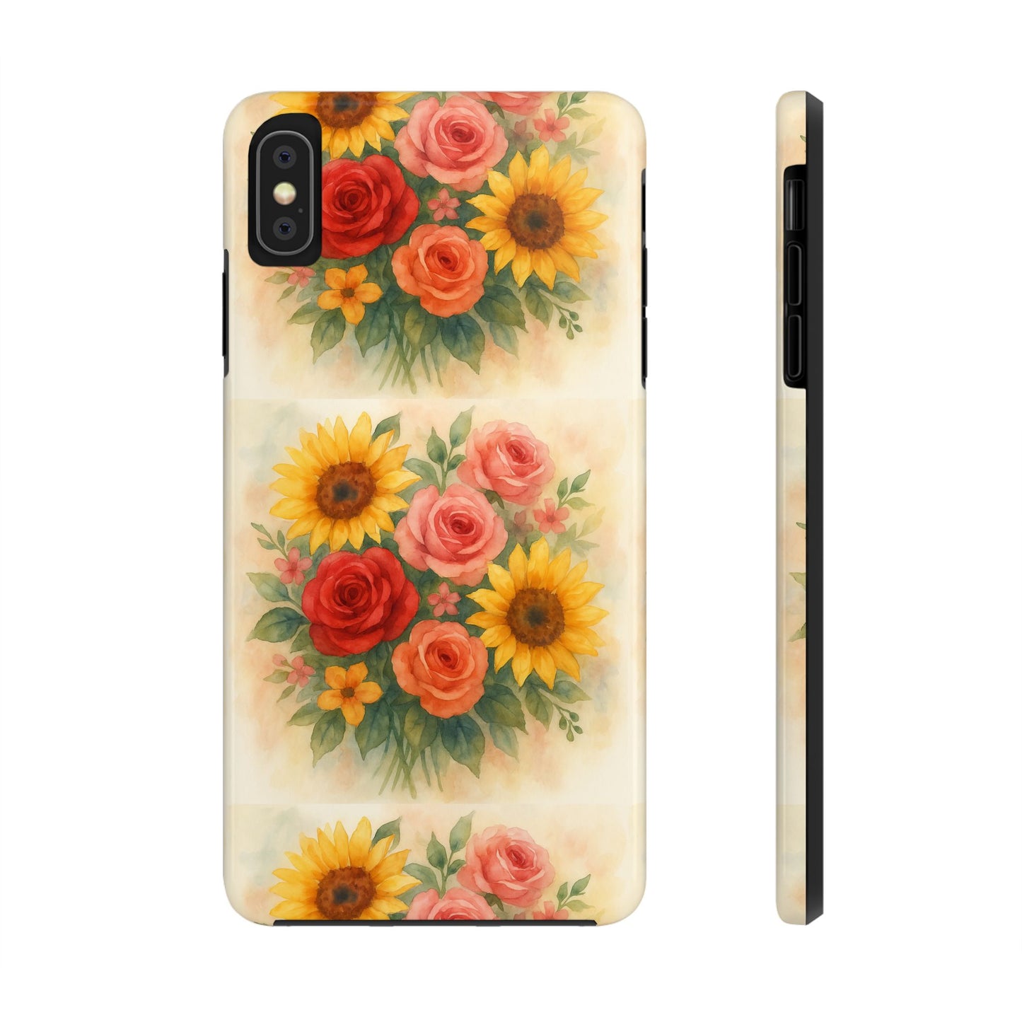 Floral Tough Phone Cases | Vibrant Flower Design, Durable Protection, Gift for Her, Floral Art Print, Phone Accessories