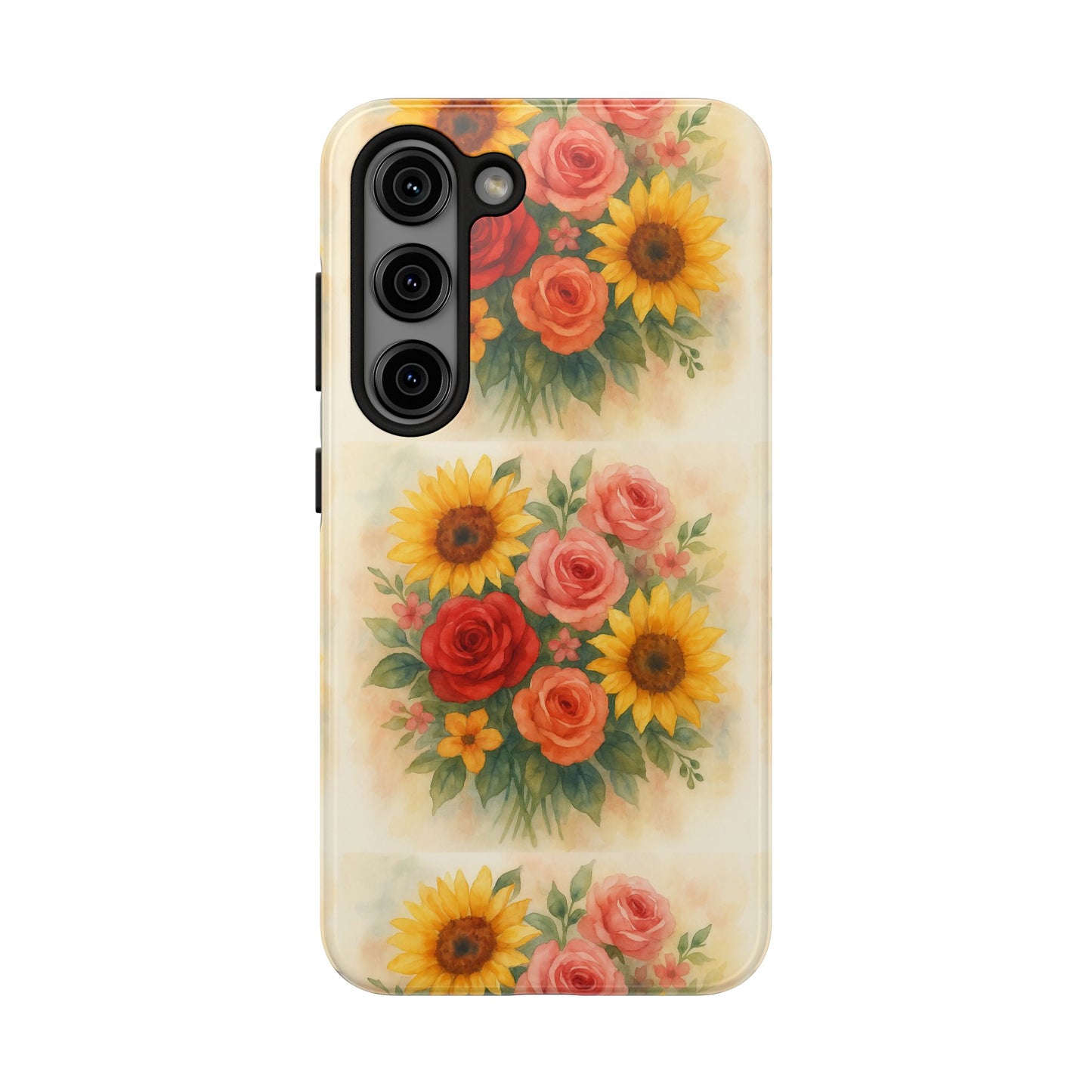 Floral Tough Phone Cases | Vibrant Flower Design, Durable Protection, Gift for Her, Floral Art Print, Phone Accessories