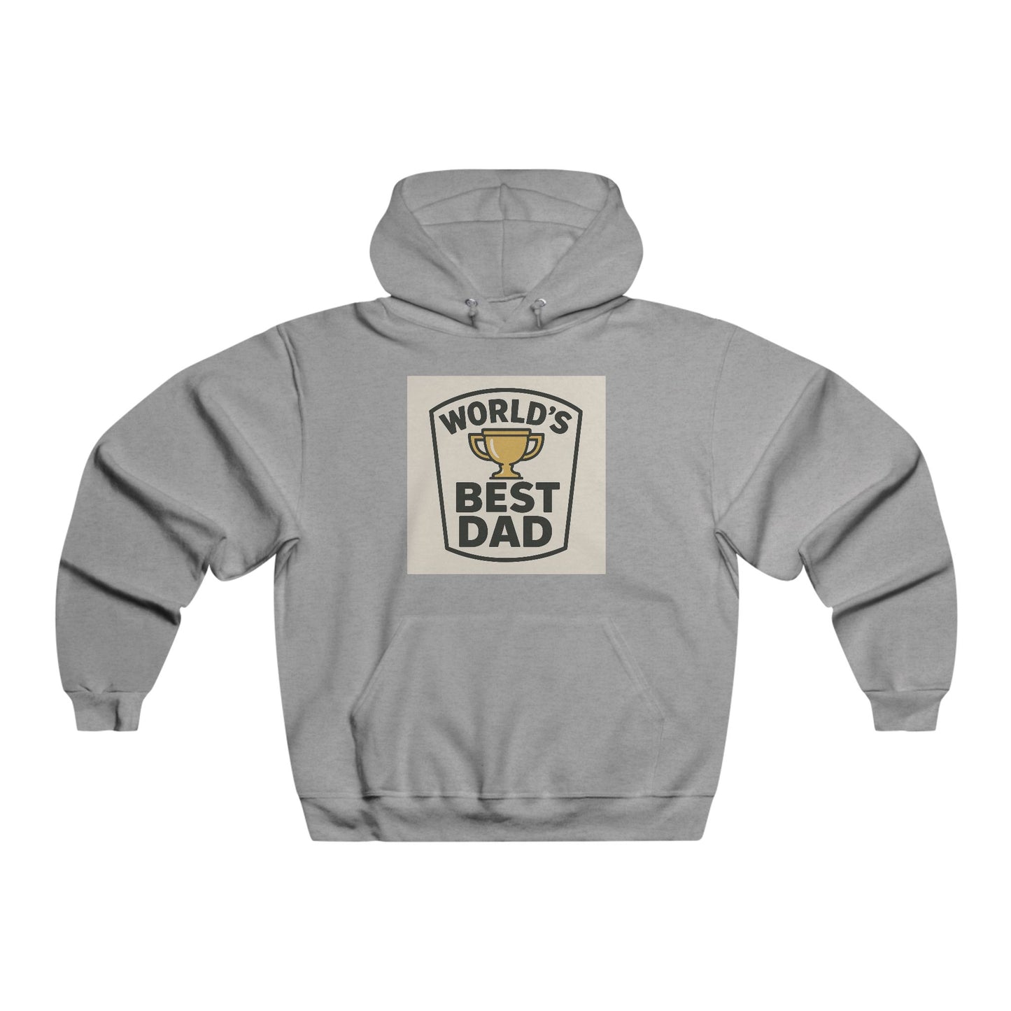 World's Best Dad Hooded Sweatshirt | Gift for Fathers Day, Dad's Birthday Sweatshirt, Cozy Family Wear, Proud Dad Outfit