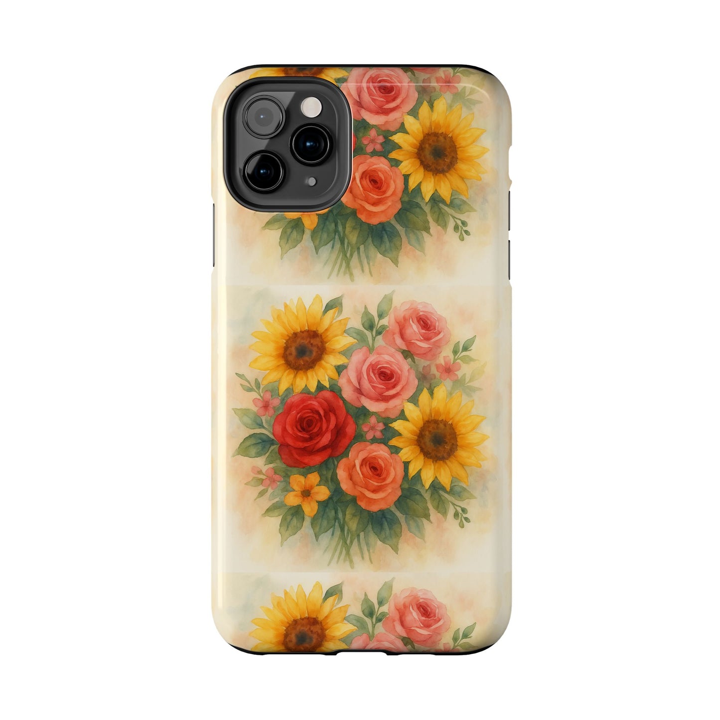 Floral Tough Phone Cases | Vibrant Flower Design, Durable Protection, Gift for Her, Floral Art Print, Phone Accessories