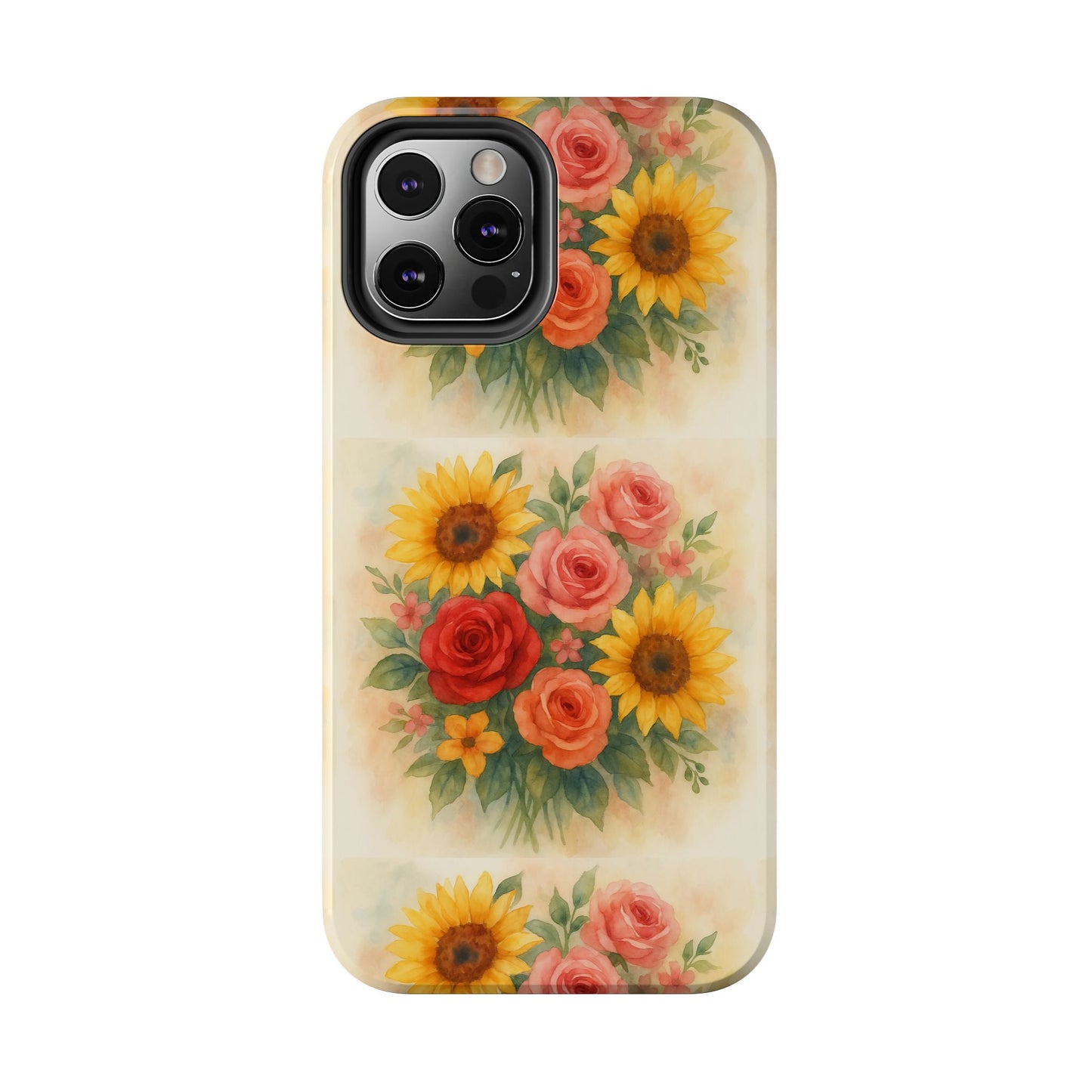 Floral Tough Phone Cases | Vibrant Flower Design, Durable Protection, Gift for Her, Floral Art Print, Phone Accessories
