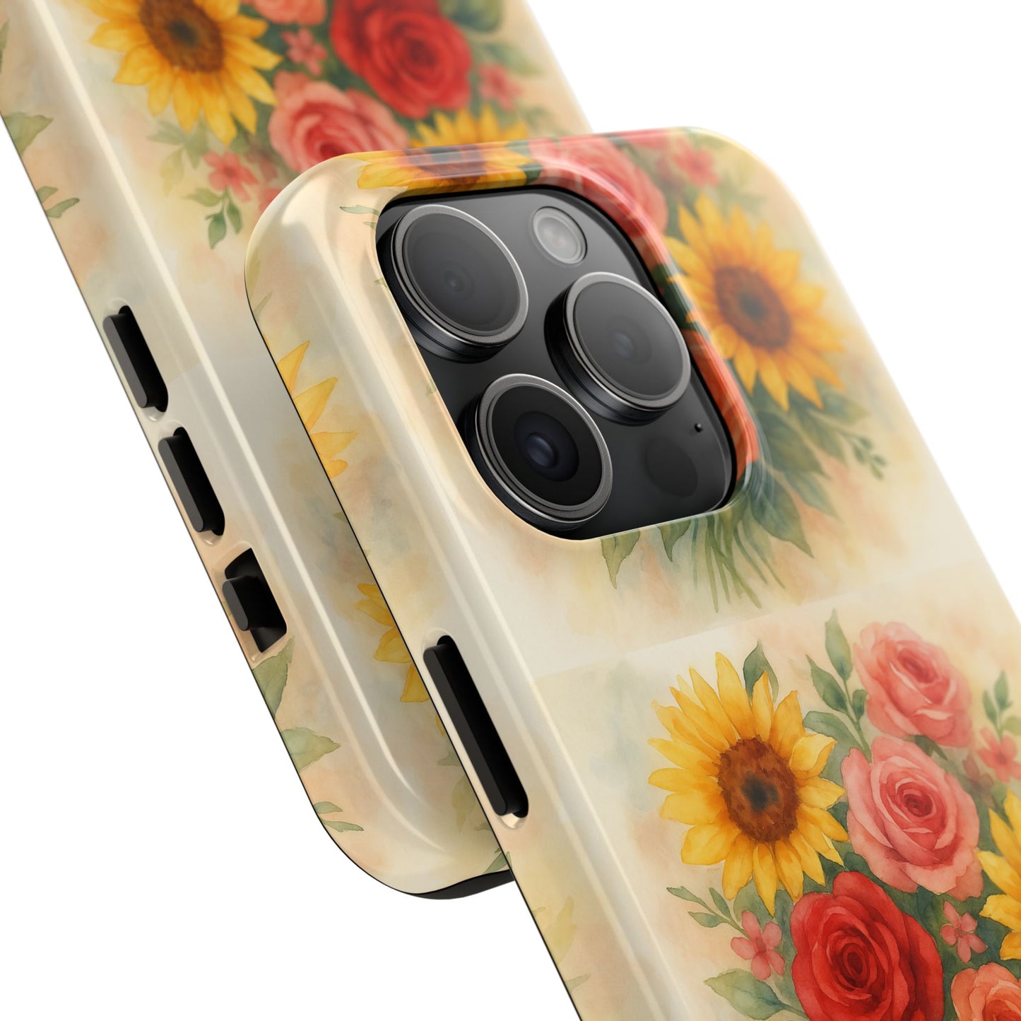 Floral Tough Phone Cases | Vibrant Flower Design, Durable Protection, Gift for Her, Floral Art Print, Phone Accessories