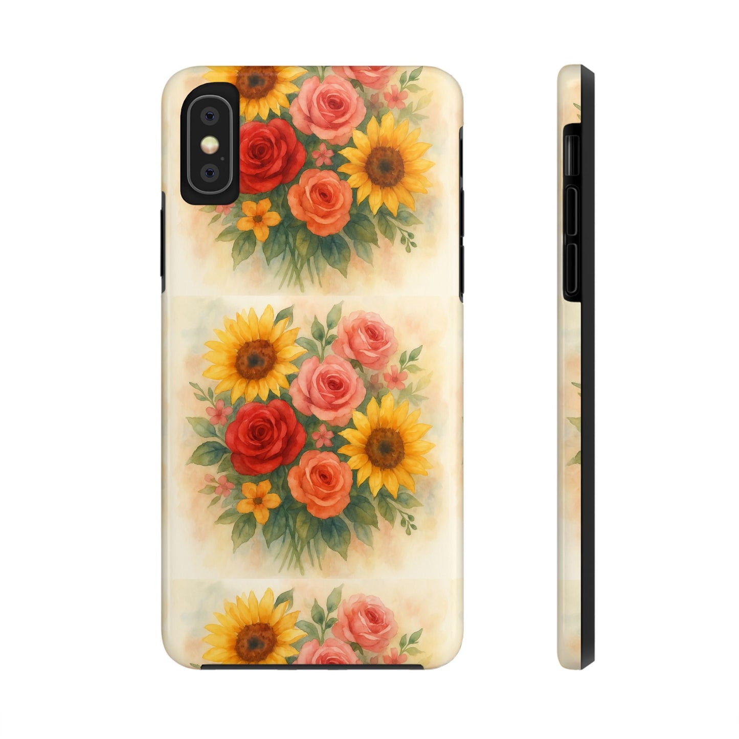 Floral Tough Phone Cases | Vibrant Flower Design, Durable Protection, Gift for Her, Floral Art Print, Phone Accessories