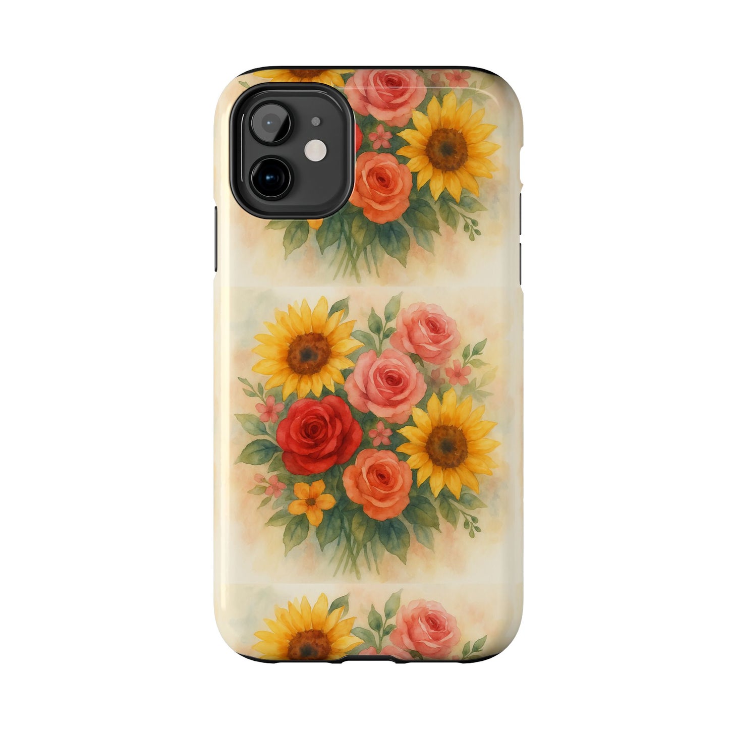 Floral Tough Phone Cases | Vibrant Flower Design, Durable Protection, Gift for Her, Floral Art Print, Phone Accessories