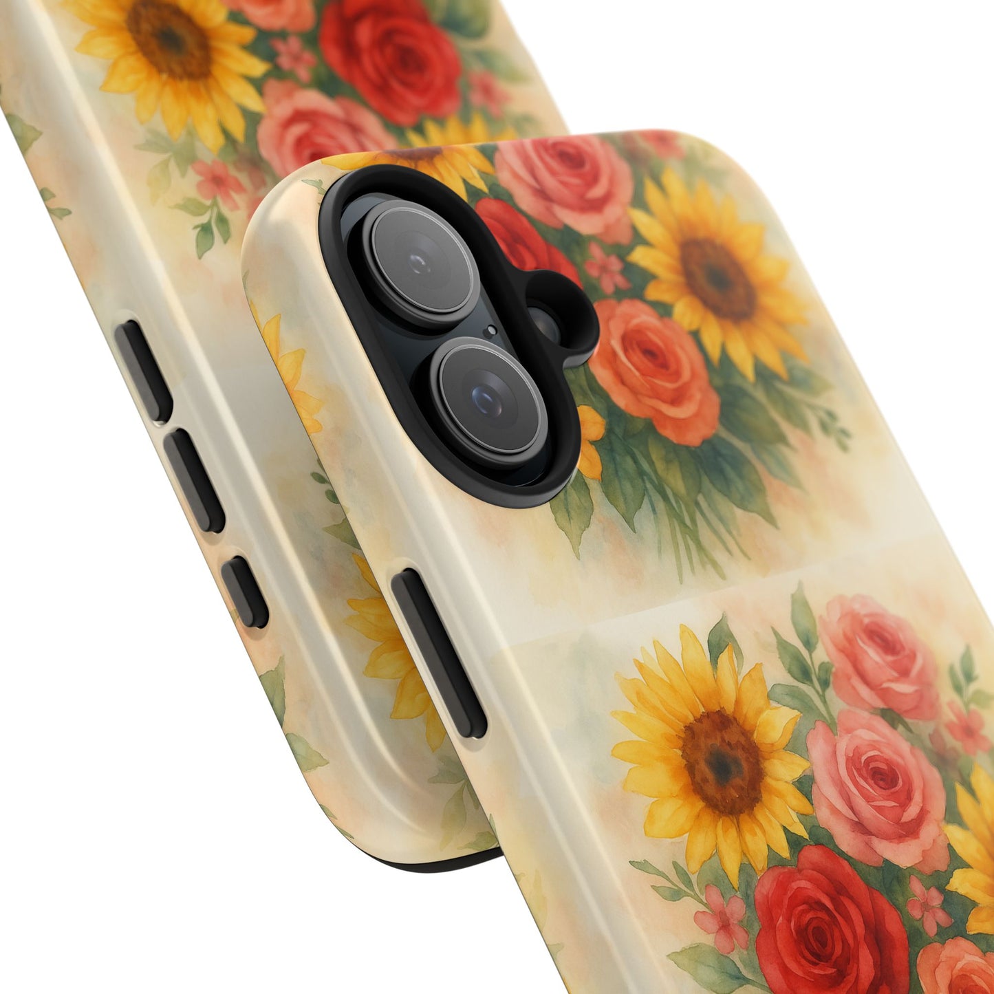 Floral Tough Phone Cases | Vibrant Flower Design, Durable Protection, Gift for Her, Floral Art Print, Phone Accessories