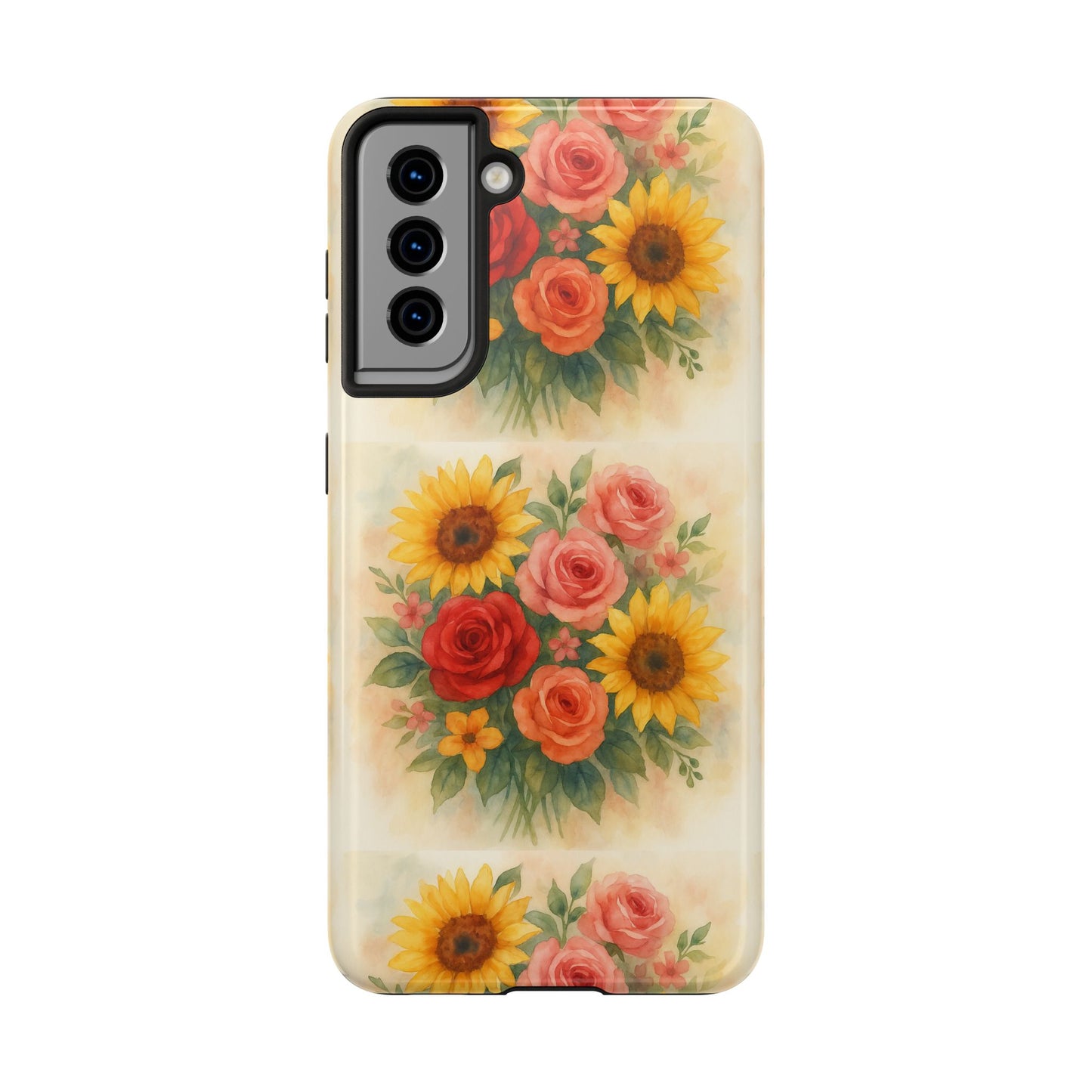 Floral Tough Phone Cases | Vibrant Flower Design, Durable Protection, Gift for Her, Floral Art Print, Phone Accessories