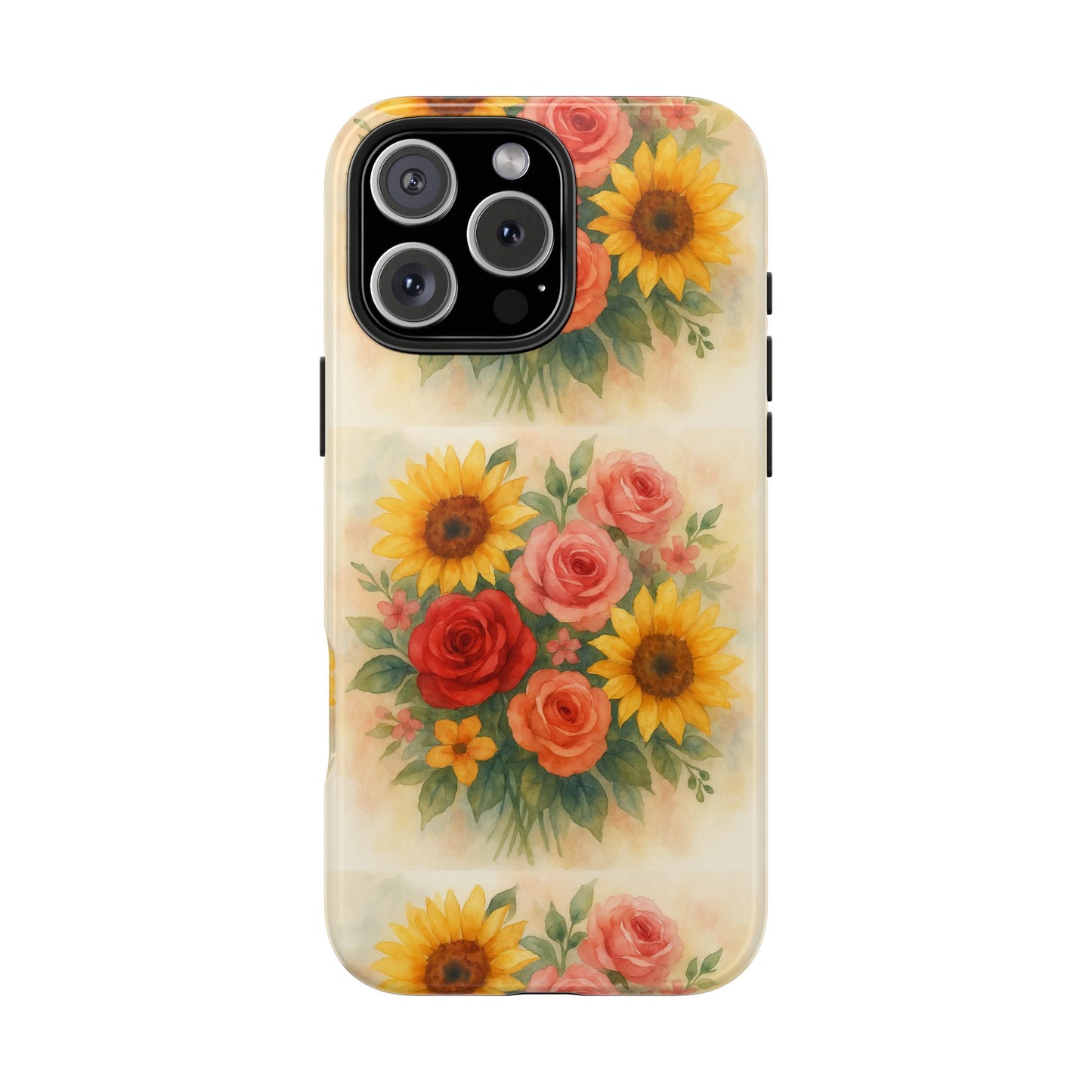 Floral Tough Phone Cases | Vibrant Flower Design, Durable Protection, Gift for Her, Floral Art Print, Phone Accessories