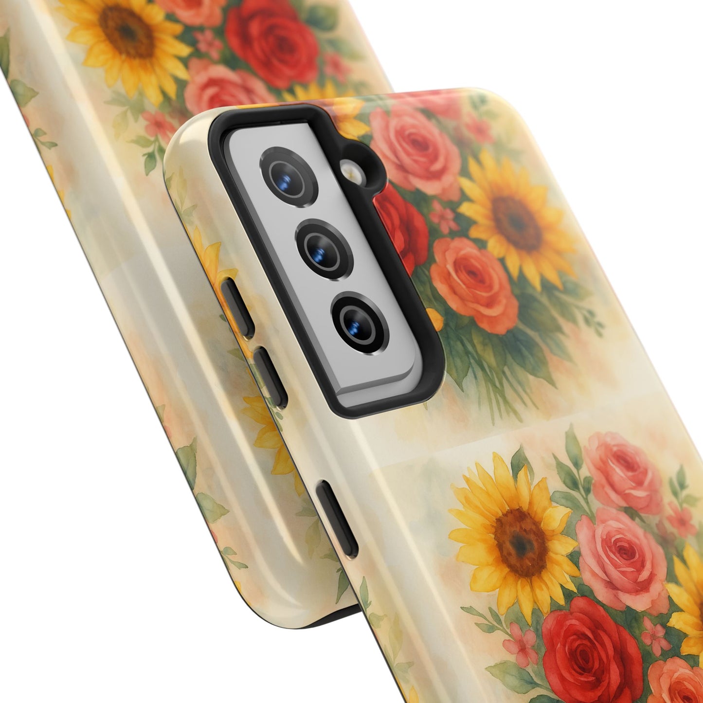 Floral Tough Phone Cases | Vibrant Flower Design, Durable Protection, Gift for Her, Floral Art Print, Phone Accessories