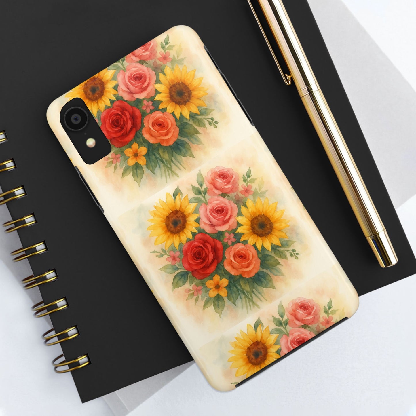 Floral Tough Phone Cases | Vibrant Flower Design, Durable Protection, Gift for Her, Floral Art Print, Phone Accessories