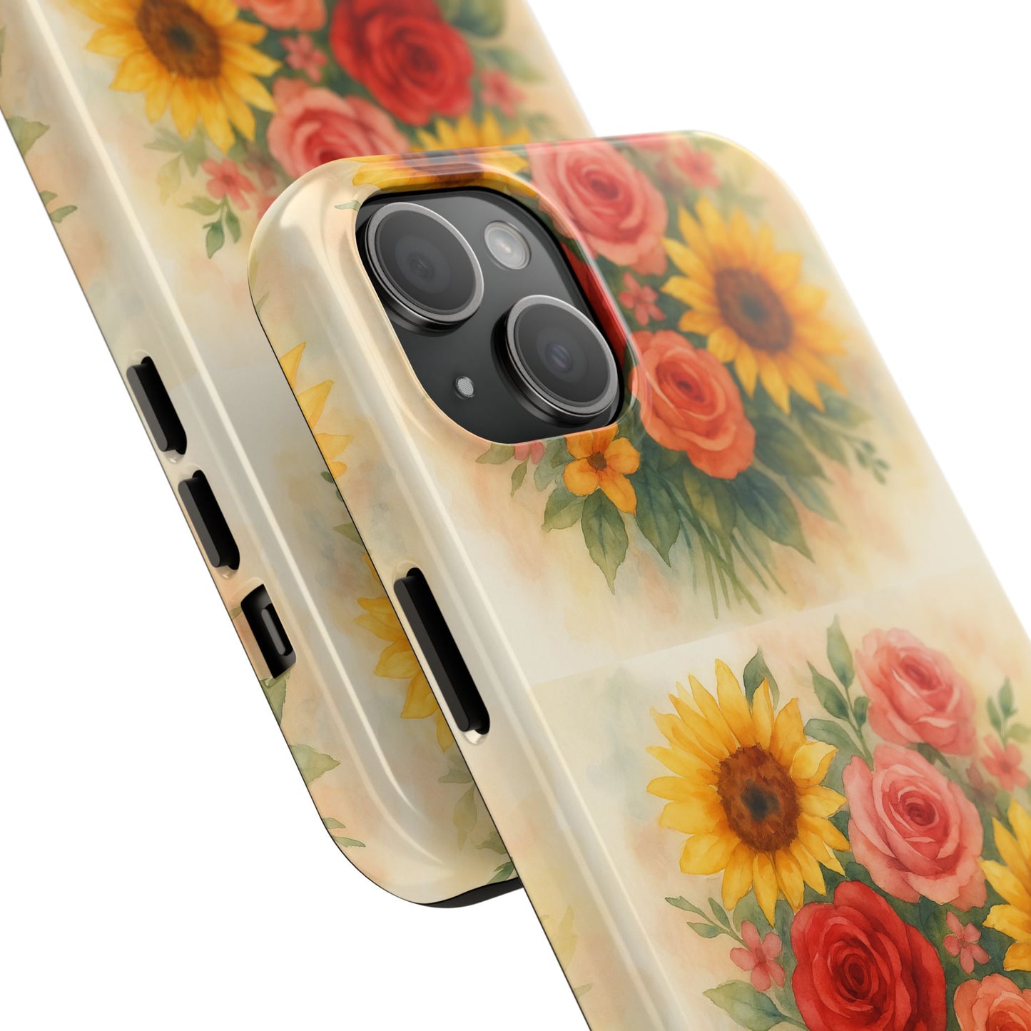 Floral Tough Phone Cases | Vibrant Flower Design, Durable Protection, Gift for Her, Floral Art Print, Phone Accessories