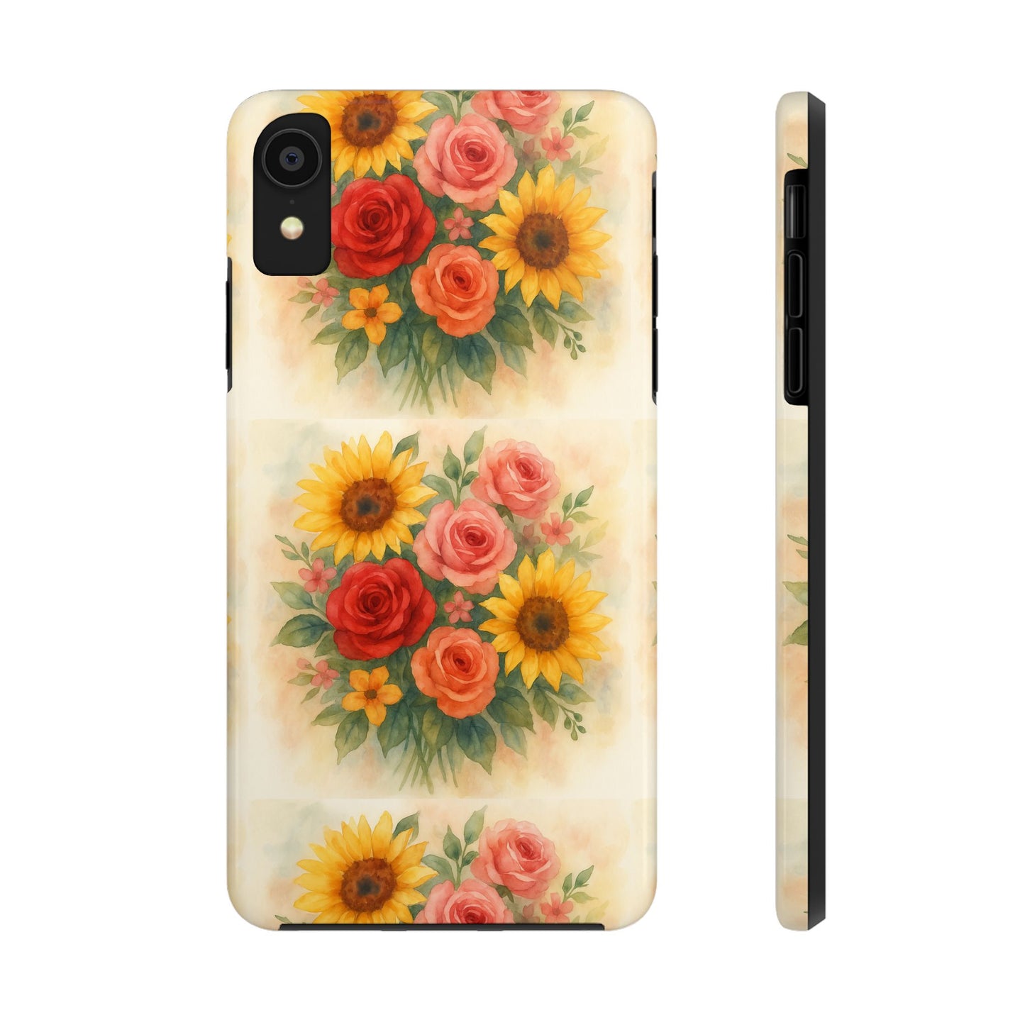 Floral Tough Phone Cases | Vibrant Flower Design, Durable Protection, Gift for Her, Floral Art Print, Phone Accessories
