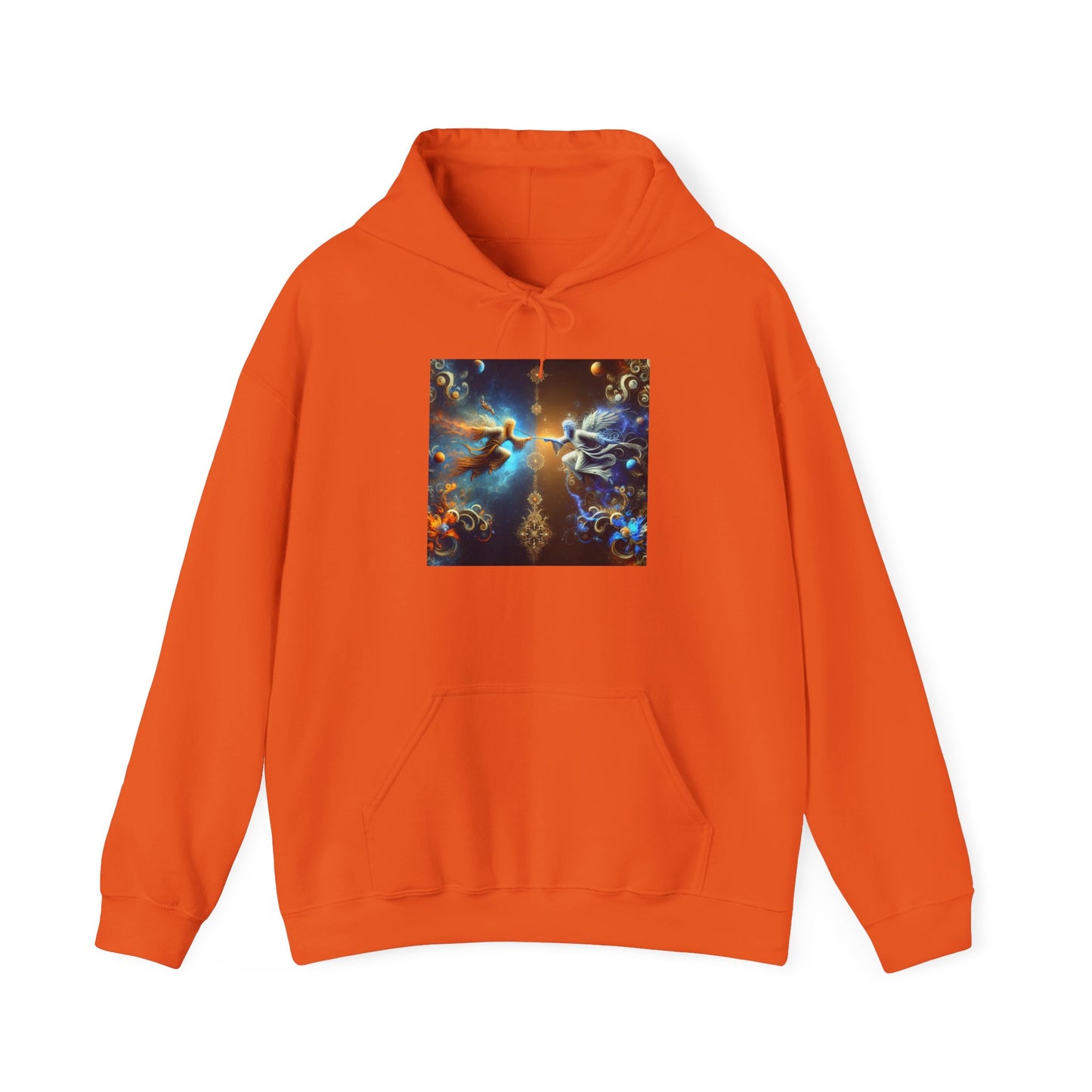 Cosmic Dreamers Hooded Sweatshirt - Unisex Heavy Blend, Inspirational Gift, Cozy Top, Unique Sweatshirt for Events, Astrology Lovers