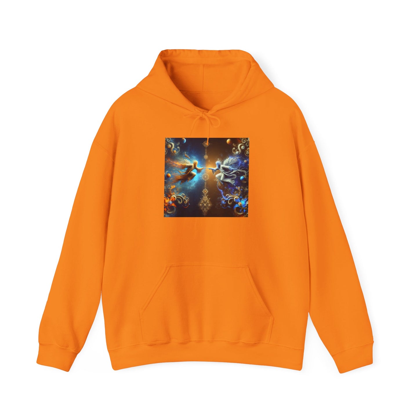 Cosmic Dreamers Hooded Sweatshirt - Unisex Heavy Blend, Inspirational Gift, Cozy Top, Unique Sweatshirt for Events, Astrology Lovers