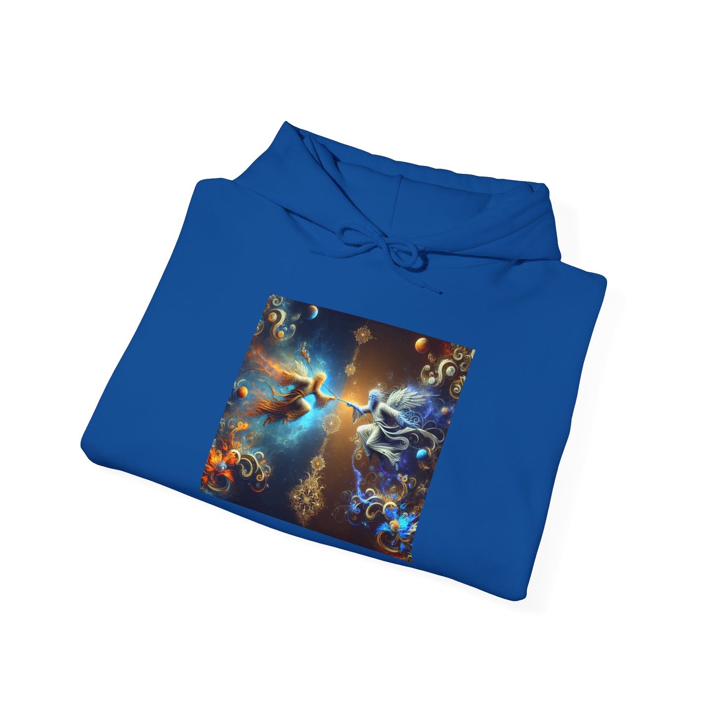 Cosmic Dreamers Hooded Sweatshirt - Unisex Heavy Blend, Inspirational Gift, Cozy Top, Unique Sweatshirt for Events, Astrology Lovers