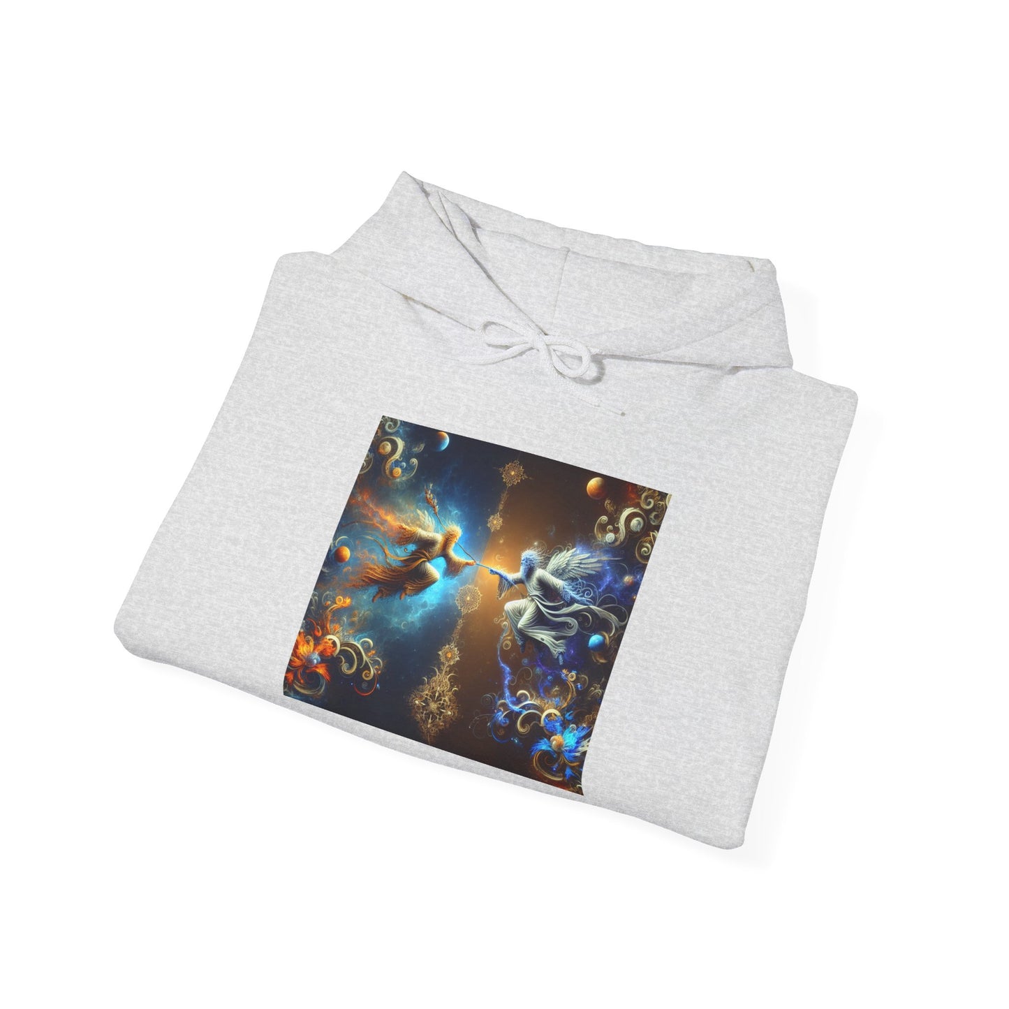 Cosmic Dreamers Hooded Sweatshirt - Unisex Heavy Blend, Inspirational Gift, Cozy Top, Unique Sweatshirt for Events, Astrology Lovers