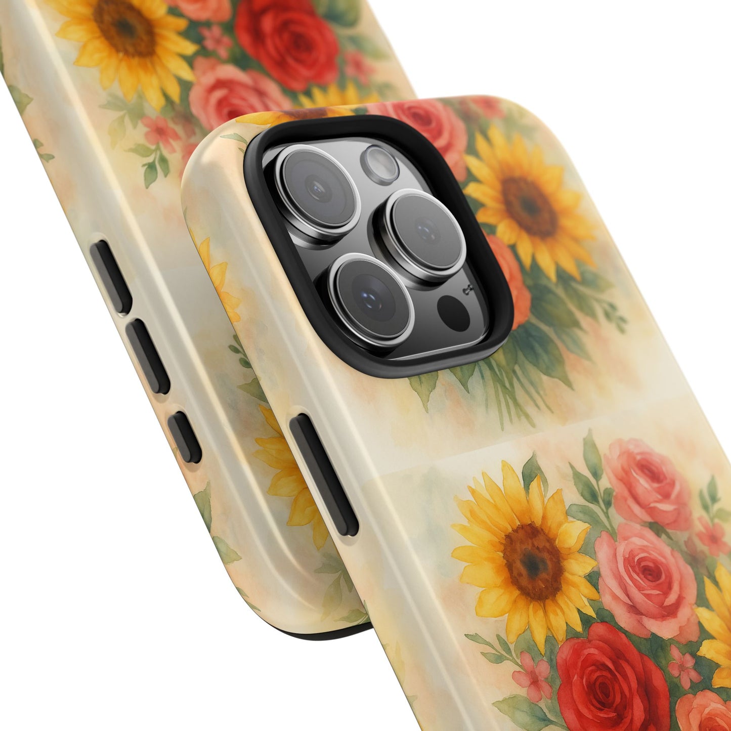 Floral Tough Phone Cases | Vibrant Flower Design, Durable Protection, Gift for Her, Floral Art Print, Phone Accessories